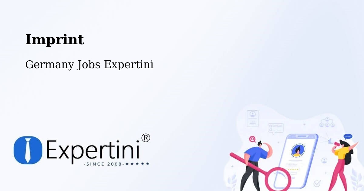Imprint – Eisenbach - Germany Jobs Expertini