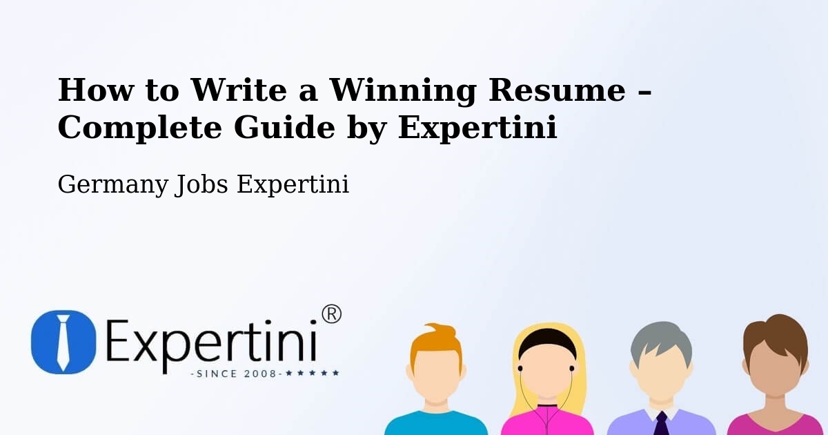 Resume Writing Guide for Job Seekers – Eisenbach - Eisenbach, Germany Jobs Expertini